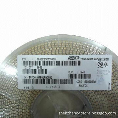 Solid Tantalum Capacitor, TAJB225K035RNJ, 10%, 1210